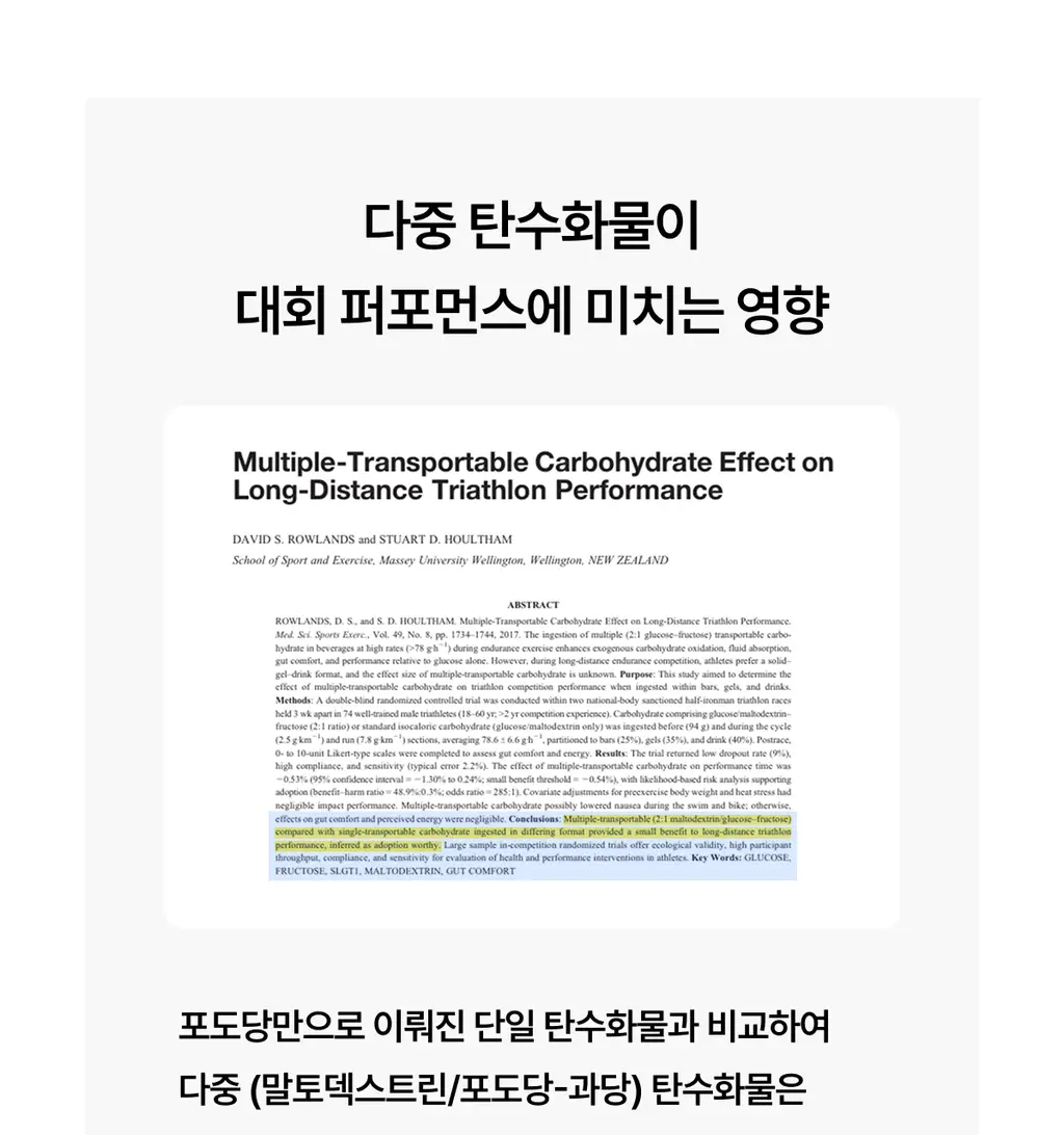 [운동전필수템/애플망고맛] 얼티밋포텐셜 러닝 에너지젤 40gX6포 (카페인 프리/카페인) 상세페이지 19